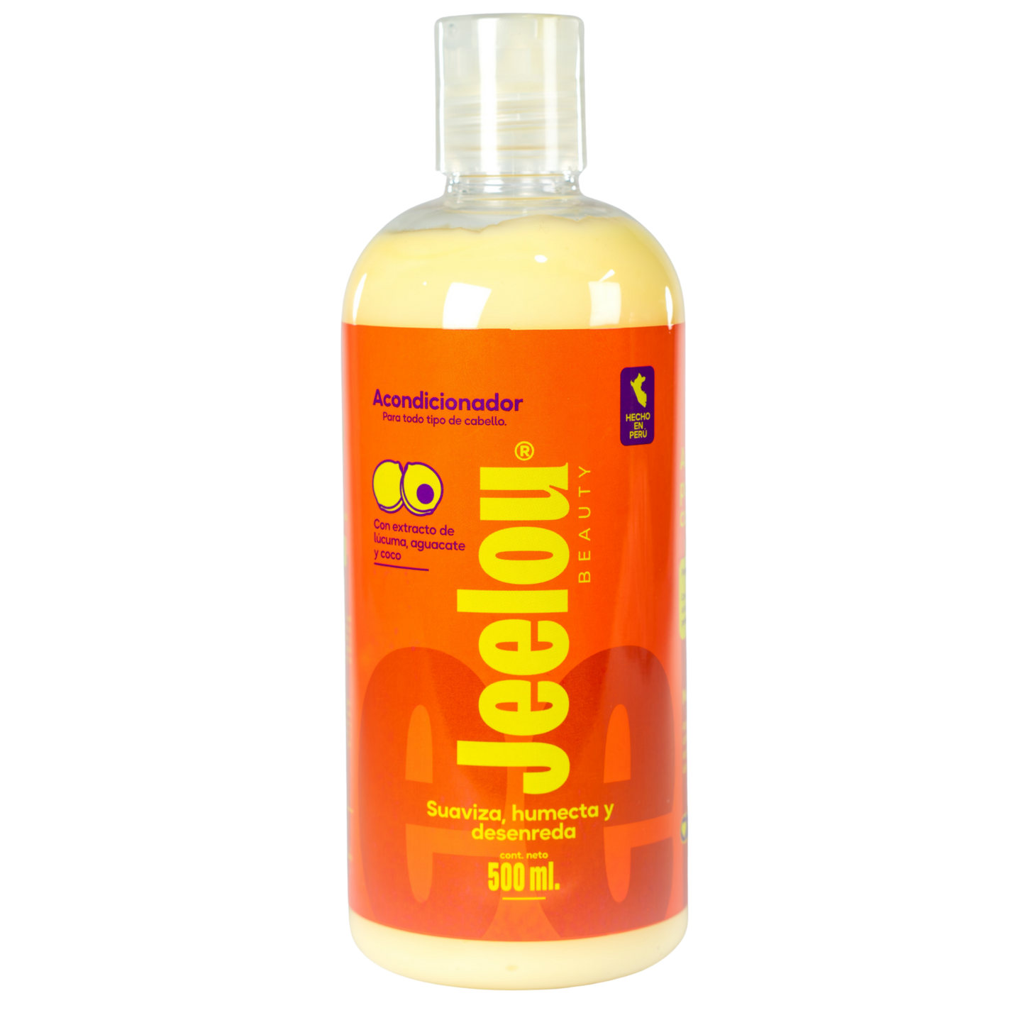 Acondicionador extracto de Lúcuma, Palta y Coco - Reparación - Hidratación - Suavidad