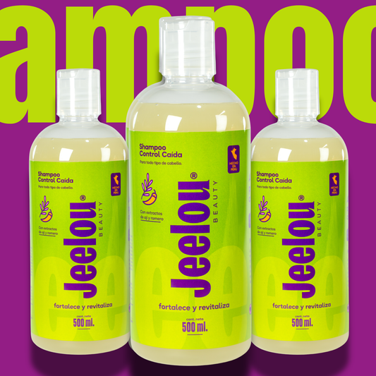Shampoo Extracto de Ají y Romero - Control Caída